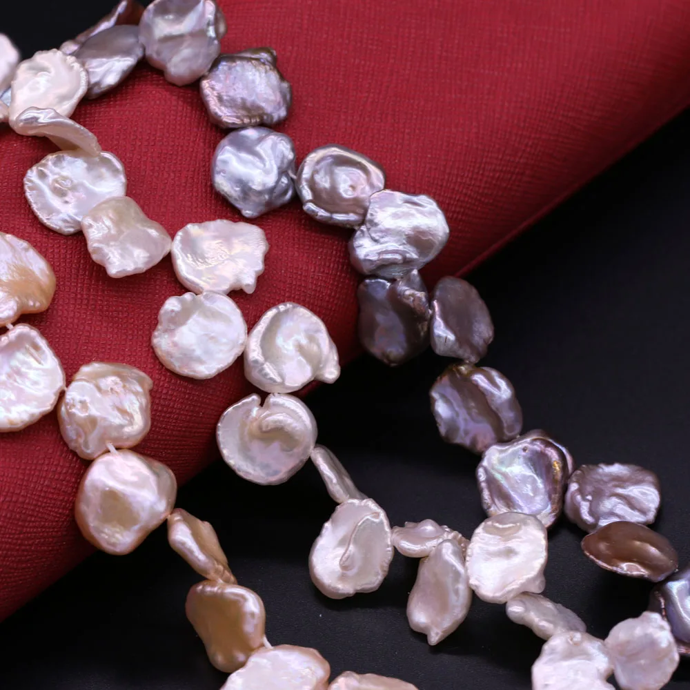 

Natural Petal Pearls Beads Freshwater Pearl Bead Baroque Loose Pearls Beads For DIY Craft Bracelet Necklace Jewelry Making