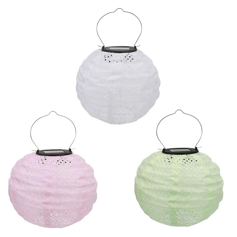 8 дюймов Водонепроницаемый Солнечный светодиодный китайский светильник фонарь