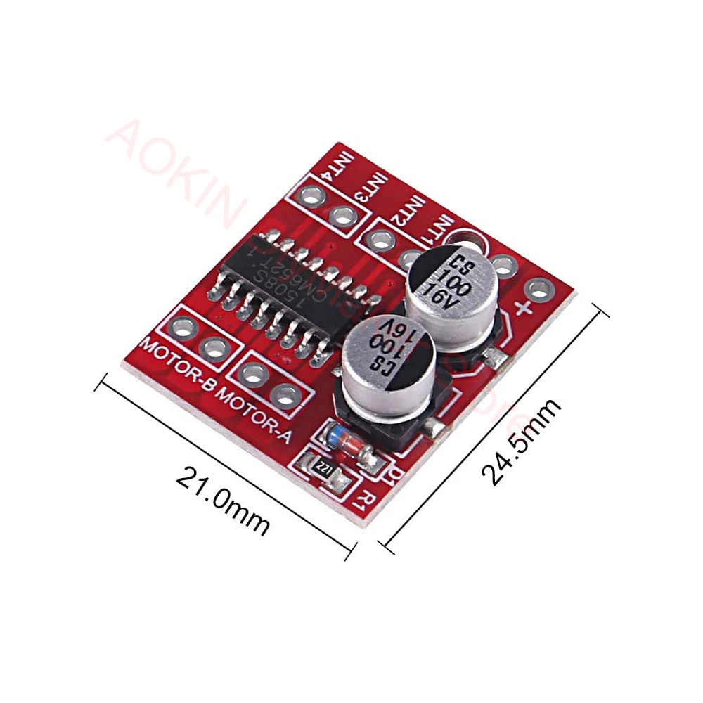 L298N driver board module L298N stepper motor smart car robot breadboard peltier High Power L298 DC Motor Driver for arduino