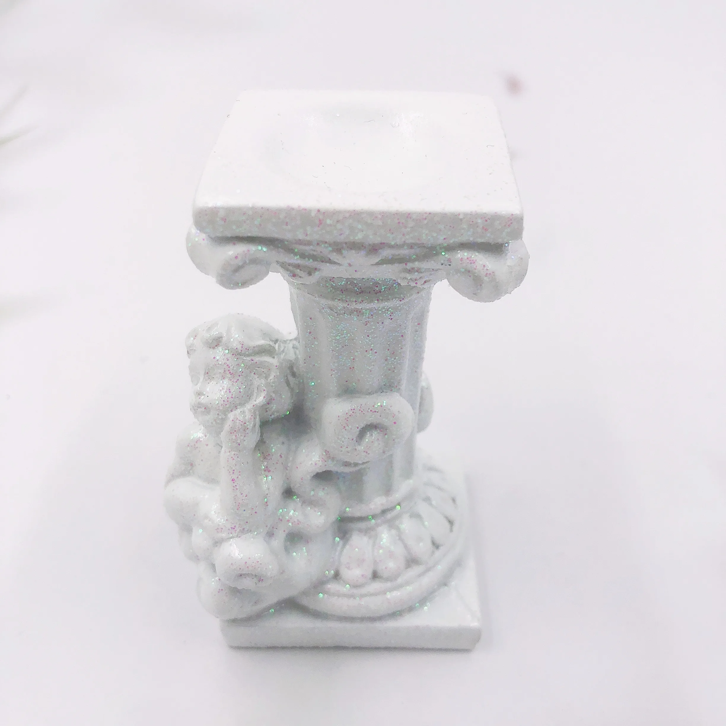 

Resin Baby Angel Shape Sphere Holder Ball Sand Home Room Office Decoration