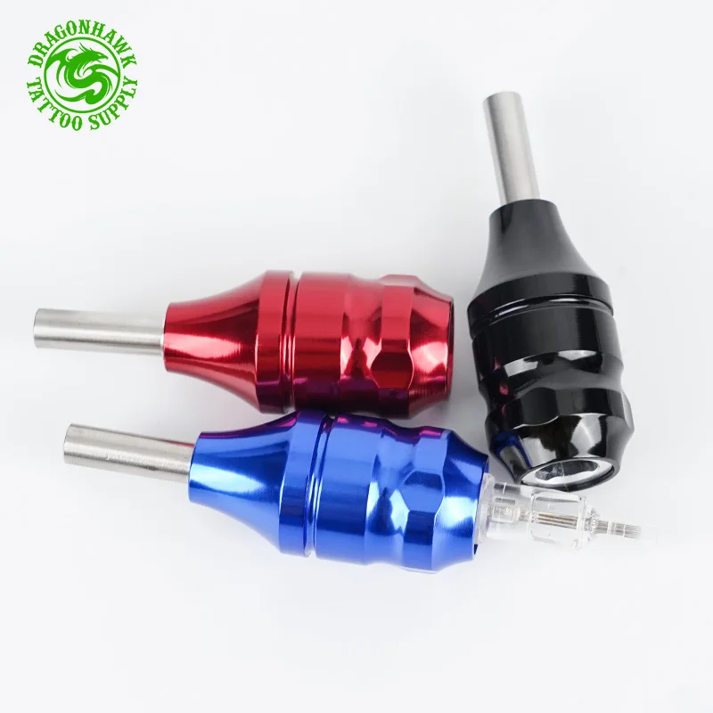 Dragonhawk Высокое качество 25 мм алюминиевый сплав ручка Трубка иглы картридж тату