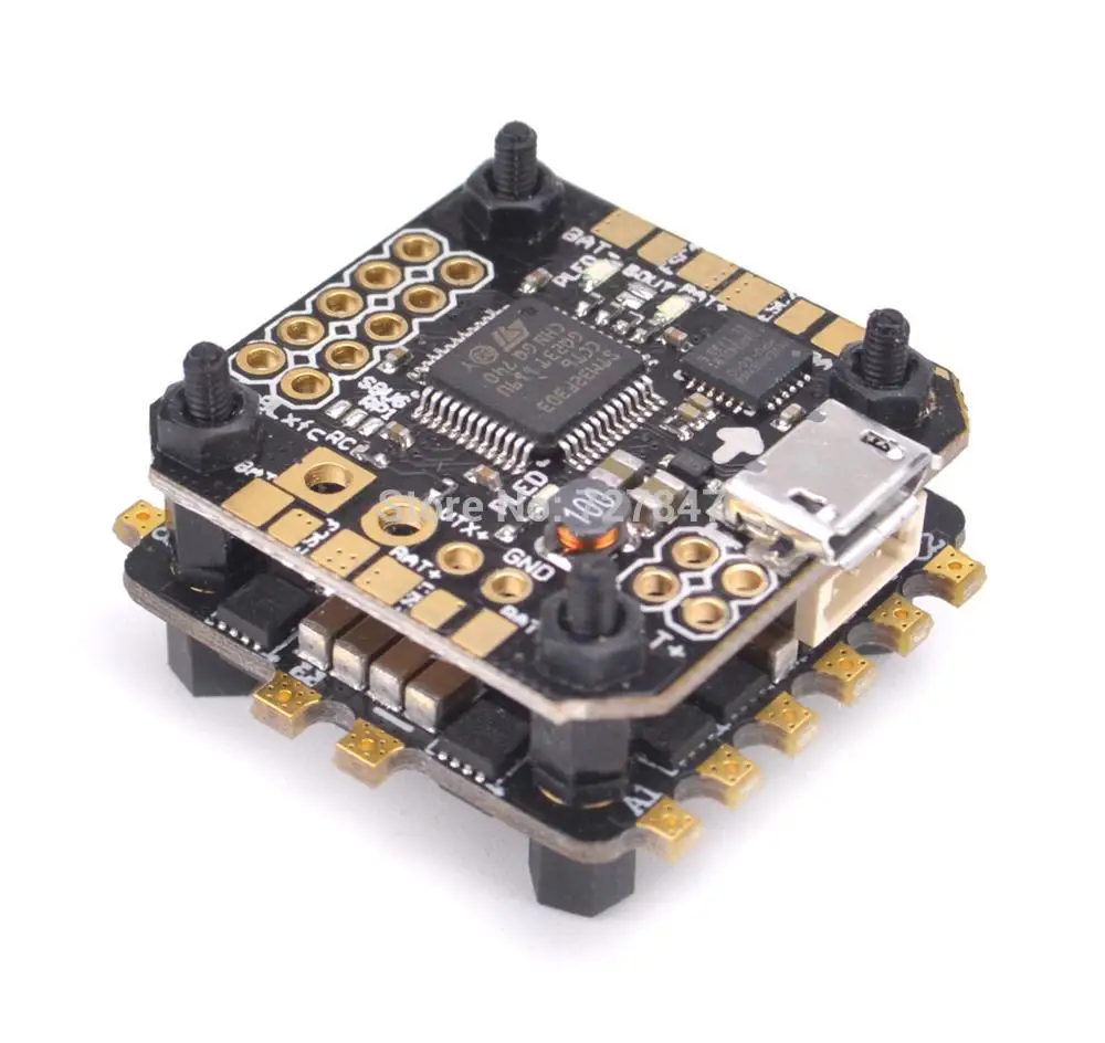 Эльф 88 мм микро Квадрокоптер 1104 7500KV 2-3S мотор Flytower Mini F3/F4/PIKO управление полетом интегрированный OSD 25A 4 в 1 ESC