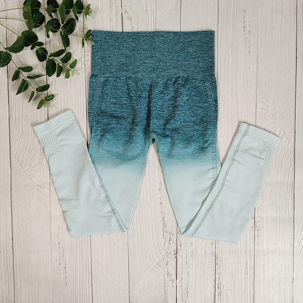 

Yoga Pants Seamless Tie dye Leggings High Waist Leggins Sports Women Fitness Gym Gradient Leggings Sport Woman Tights