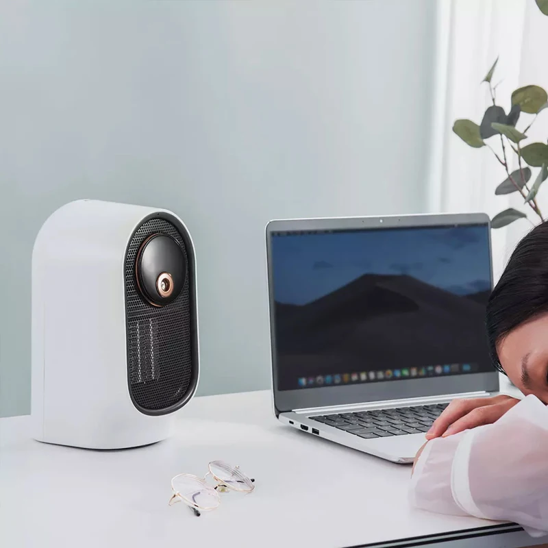 

Feibi Electric Heater Humidification 800W 220V Portable Mini Desktop Heater Spray Humidifier Winter Heater Warm Air Office Home