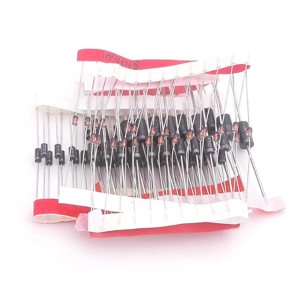 

100pcs 1N5399 1N5408 1N4148 1N4007 1N5819 1N5822 FR107 FR207 Switching Diode component diy kit Diode kit original