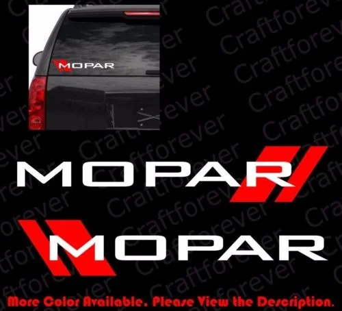 Для пара x MOPAR (2-Слои винил) окна автомобиля наклейка/Стикеры ОЗУ Mopar Зарядное