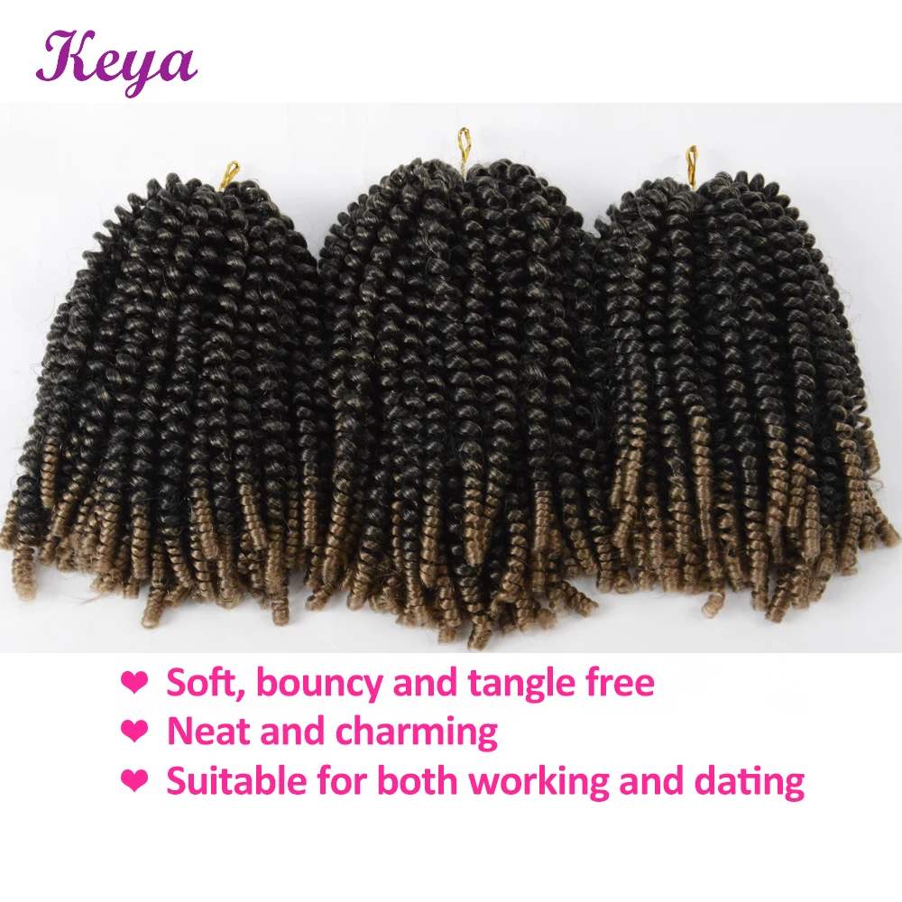 Витые волосы на весну 10 дюймов плетеные крючком пушистые Стразы 110 дюйма