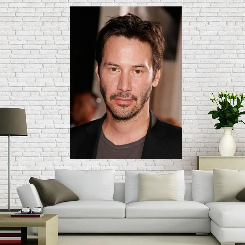Новое поступление Keanu плакат холст ткань украшения дома яркий Цвет печать