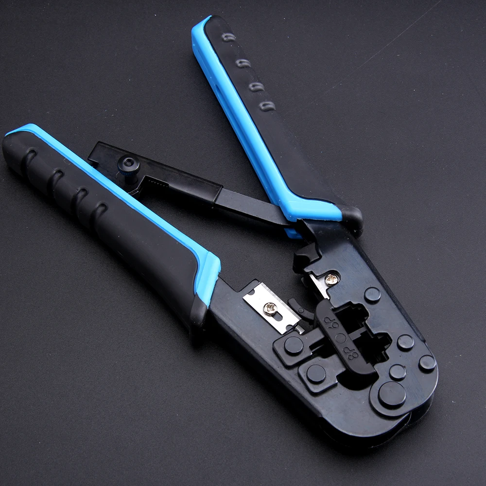 Обжимные Щипцы с храповым механизмом RJ11 RJ45 модульные плоскогубцы для сетевого