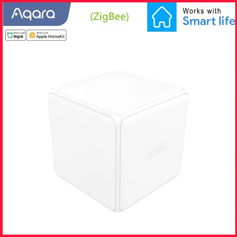 Умный магический куб Aqara Zigbee контроллер версии с шестью действиями для умного