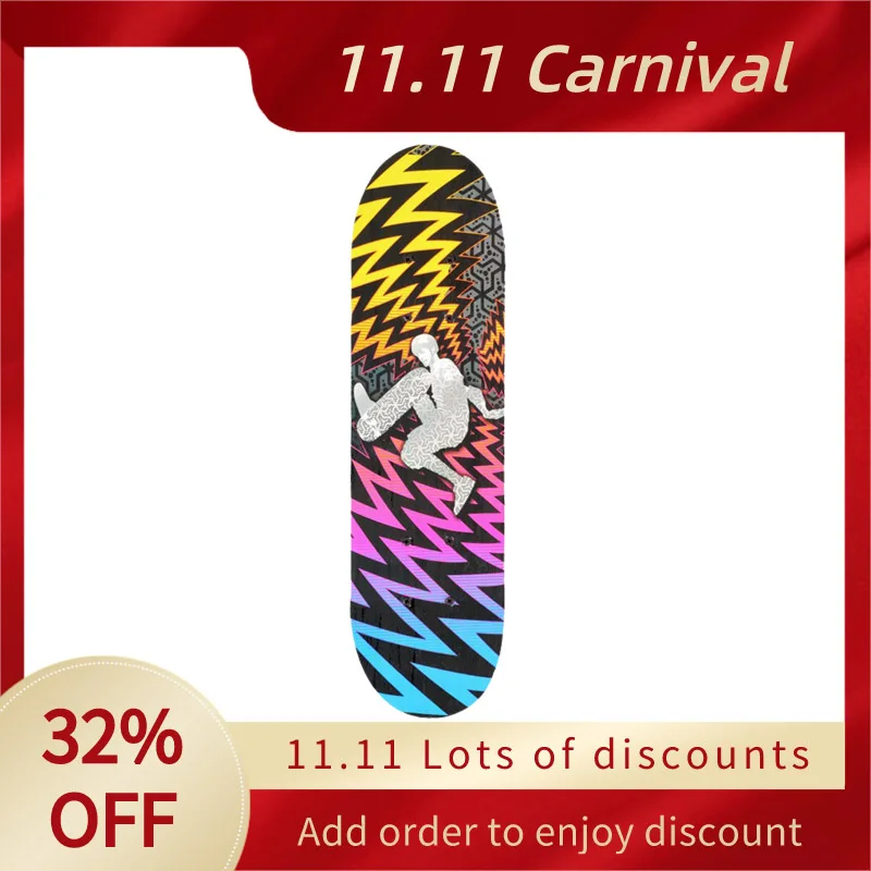 Скейтборд с двойным откидным основанием вогнутые скейтборды Лонгборды для