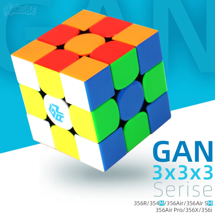 3x3x3 Gan 356 Air Master Advance Master Gan Air S Gan Air SM Магнитные подарки Cfop формула карты скорость магниты магические кубики 3x3
