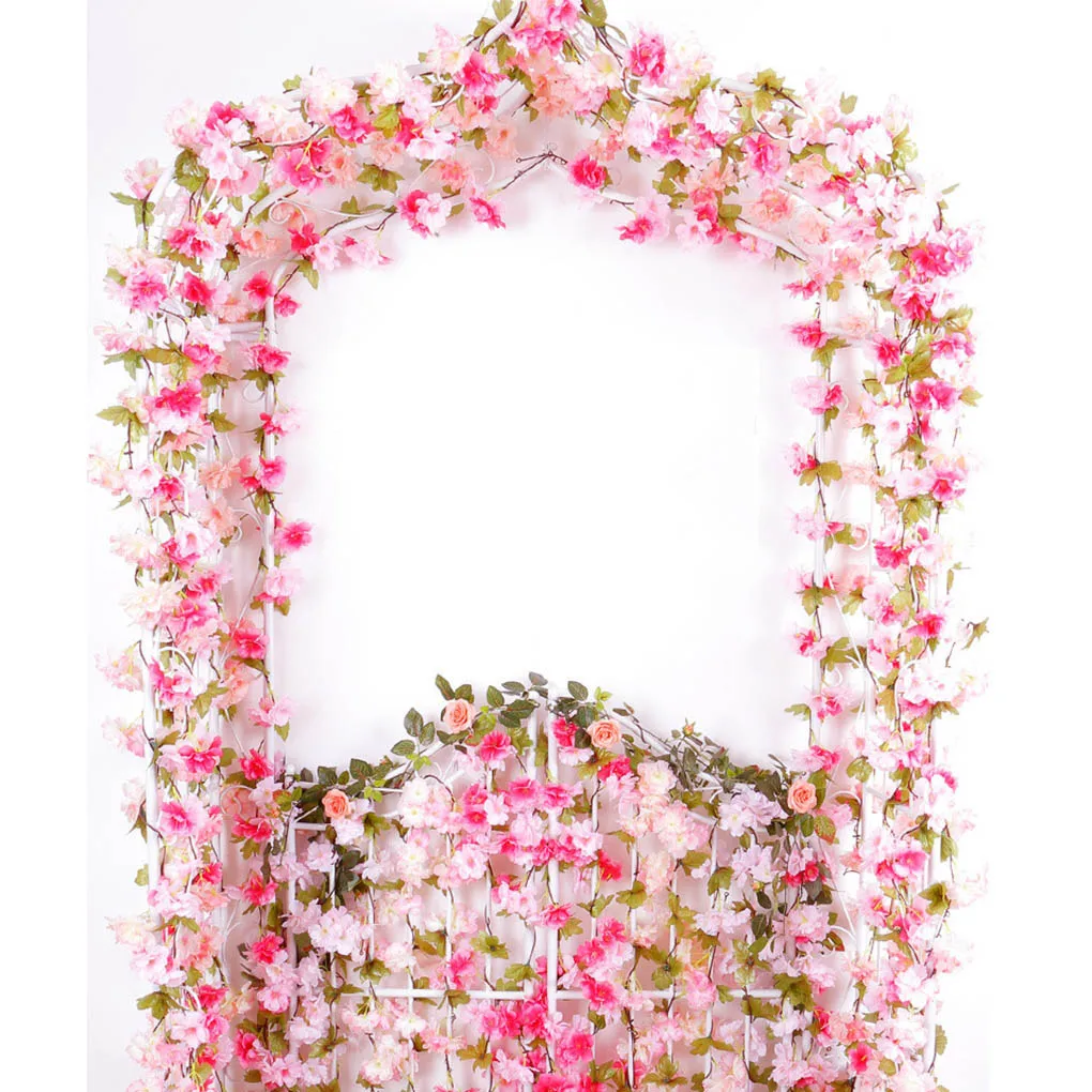 Искусственный ротанговый цветок 18 головок|Искусственные и сухие цветы| |