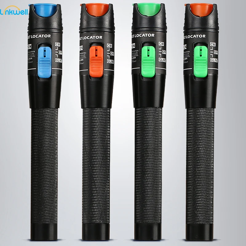 Visual Fault Locator Fiber Optic Cable Test 1mw 10mw 20mw 30mw Red Laser Light 5-30KM Pen Type Visual Fault Locator SC/FC/ST/LC