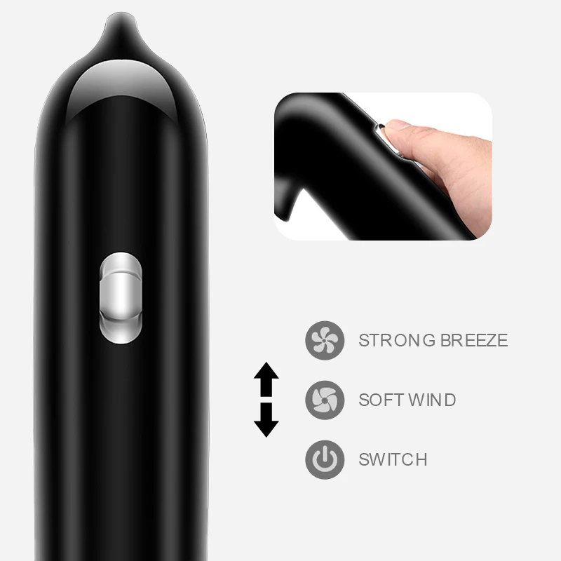 Мини фен бытовой портативный 2 скорости 220 240 В|Фены для волос| |