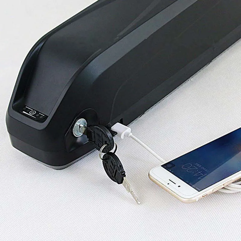 48v20ah велосипед 13s 18650 батарея для электровелосипеда Hailong коробка с USB 1000W мотоцикл