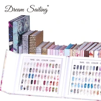 false nail color book color display nail art gel polish color card nail color chart palette varnish practice board manicure tool