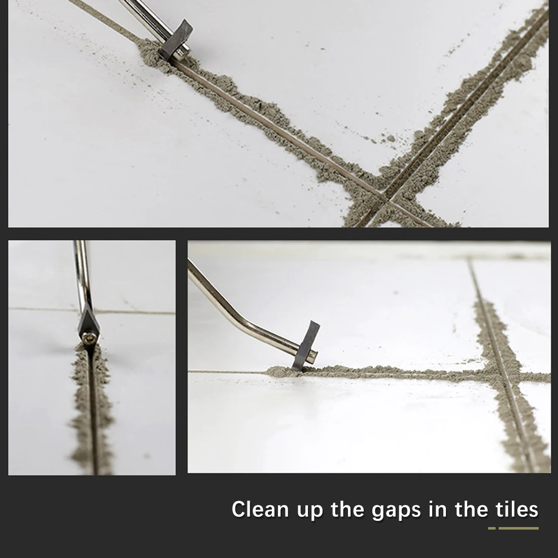 

Professional Floor Wall Seam Cleaner Tile Gap Ceramic Tile Grout Remover Tungsten Steel Drill Bit Cement Cleaning Hand Tool