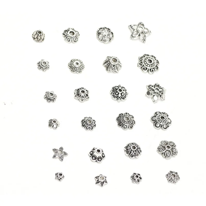 Тибетские бриллиантовые Концевики для бижутерии фурнитура рукоделия