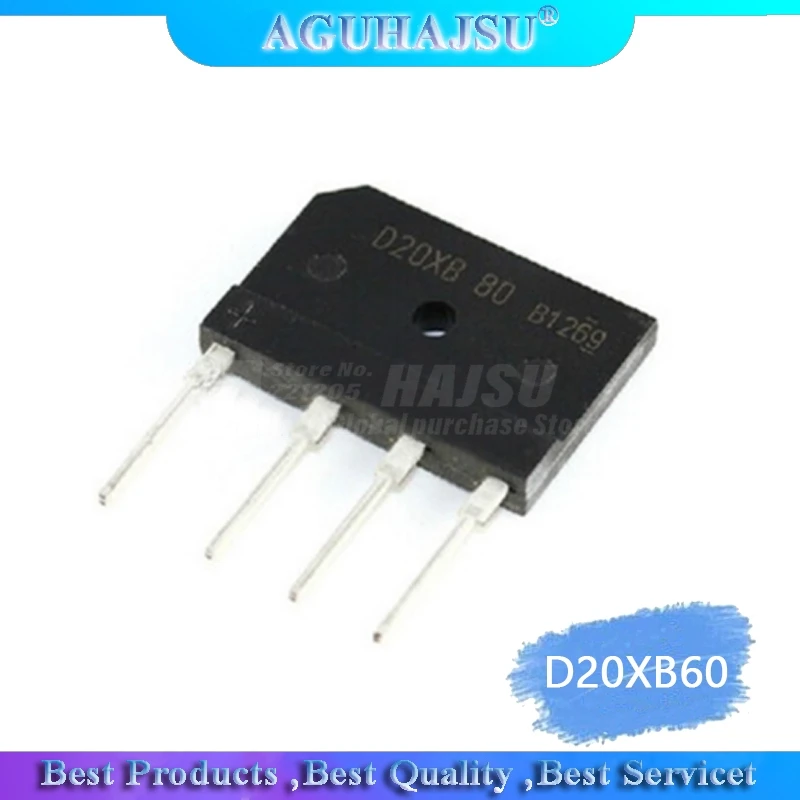 2 шт. Выпрямители для мостов D20XB60 D20SB60 D20XB80 D20SB80 DIP 4 25A 600 В/800 в|d20xb80| |