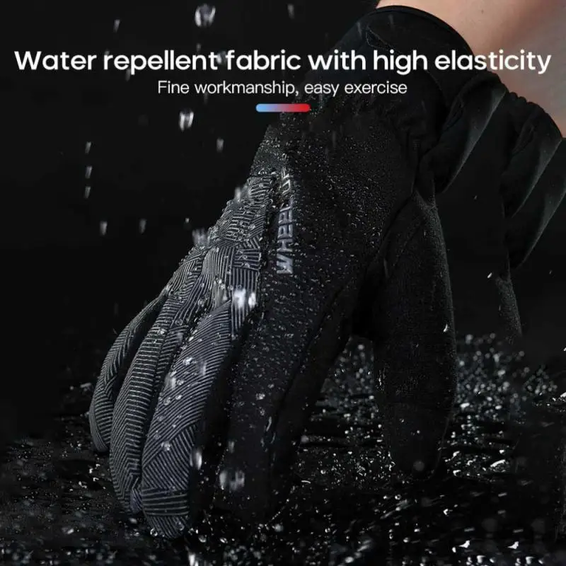 Unisex Touchscreen Heated Gloves For Winter Cycling Skiing Outdoor Camping Hiking Motorcycle Full Finger Sports | Спорт и