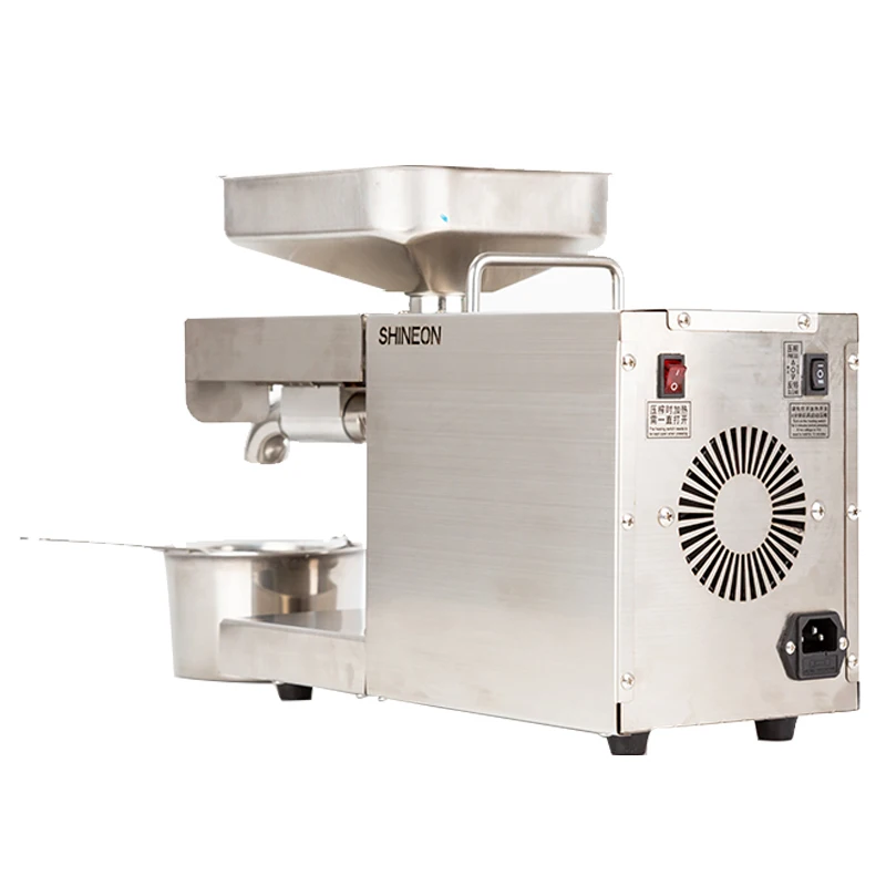 220V Household Automatic Stainless Steel Cold Press Sunflower Oil Maximum Power 1500W Carbon Free Copper Motor | Бытовая техника