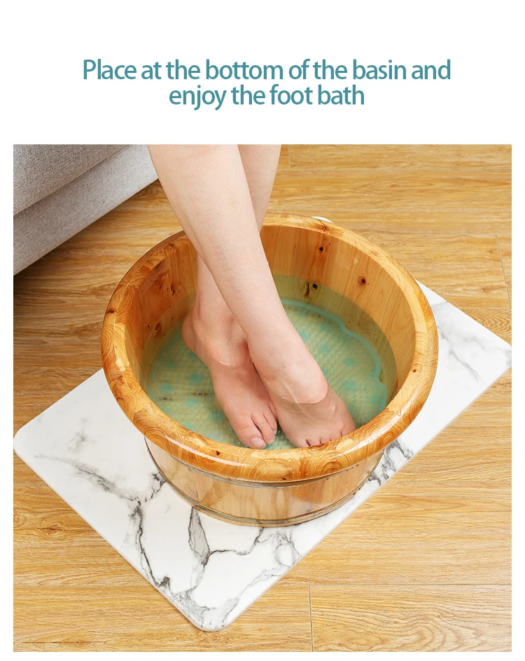 Силиконовая Массажная щетка для ванной подушка мытья ленивых ног средство