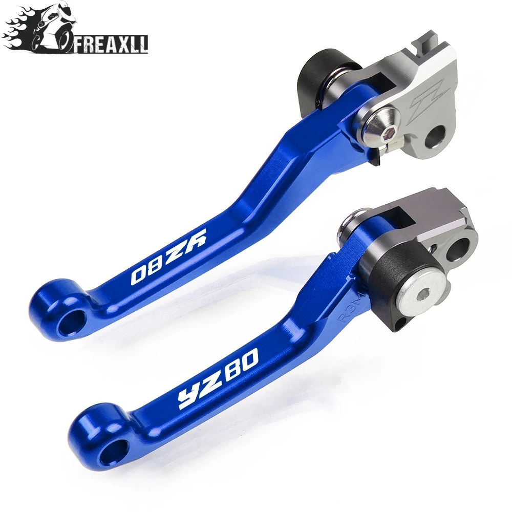 

For YAMAHA YZ80 YZ 80 2001-2014 2011 2012 2013 Motocross CNC Aluminum Dirt Bike Pit bike Pivot Handle Lever Brake Clutch Levers