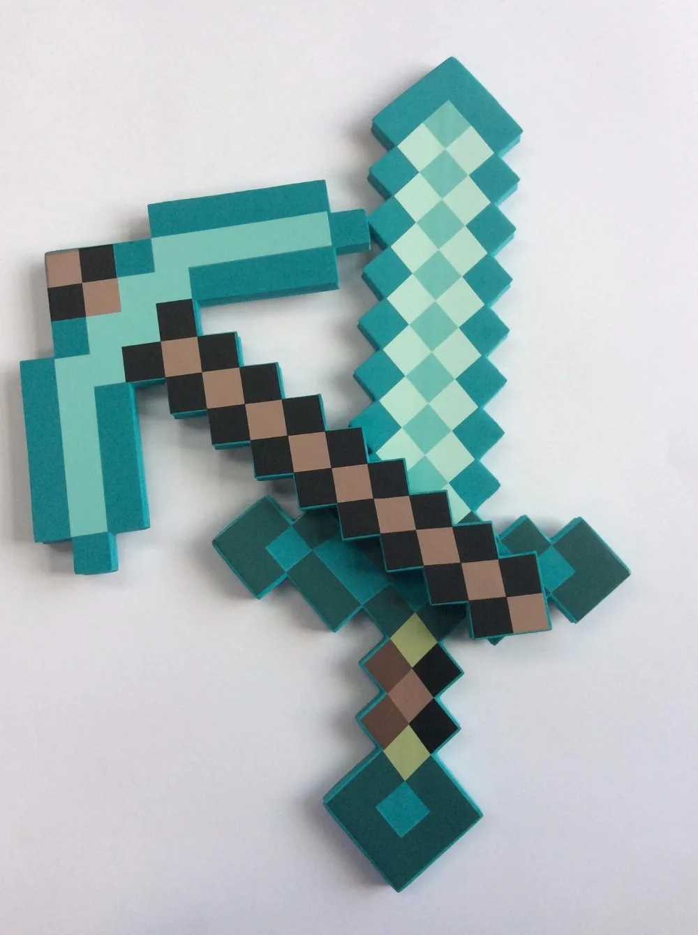 Новейший дизайн игрушки шахтеры меч топор EVA Шахтерская игра оружие модель