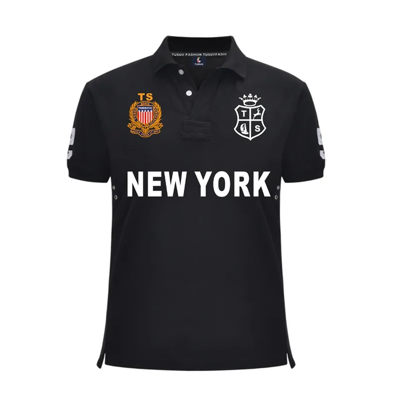 

Men's Polo Shirts Casual Short Sleeves High Quality sports Mens T Shirt Brand Cotton Embroidery Fashion Plus Size Men Tshirt