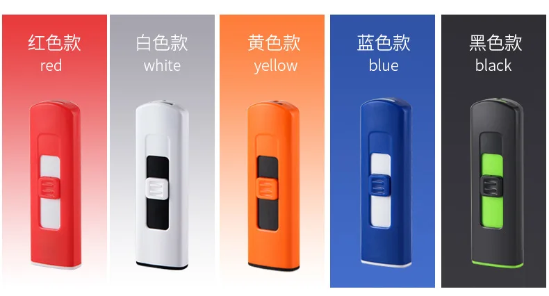 Мини двухсторонняя Зажигалка USB перезаряжаемая ветрозащитная зажигалка