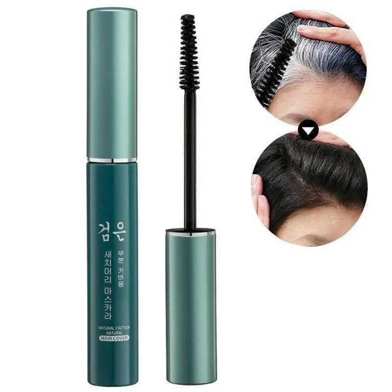 

Temporary Hair Dye 2 in1 applicator hair color brush DIY Up and Hair Wax Color comb Cover Hair Y4L8