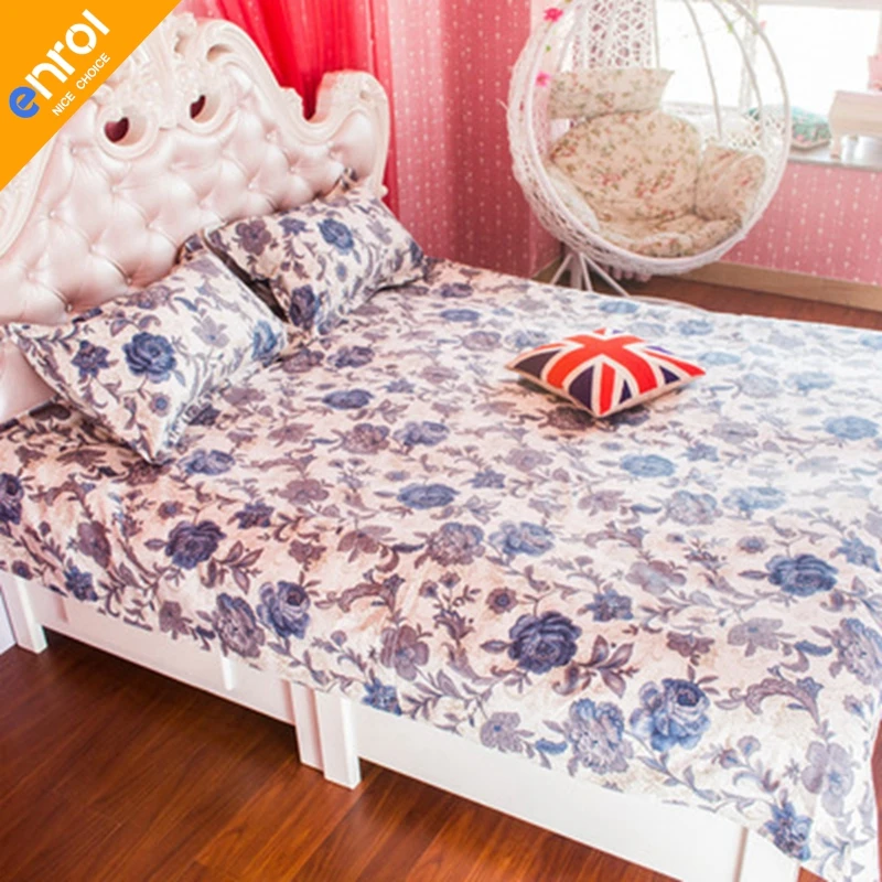 Чистый хлопок старый грубая ткань модная удобная постельное белье комплект из 3