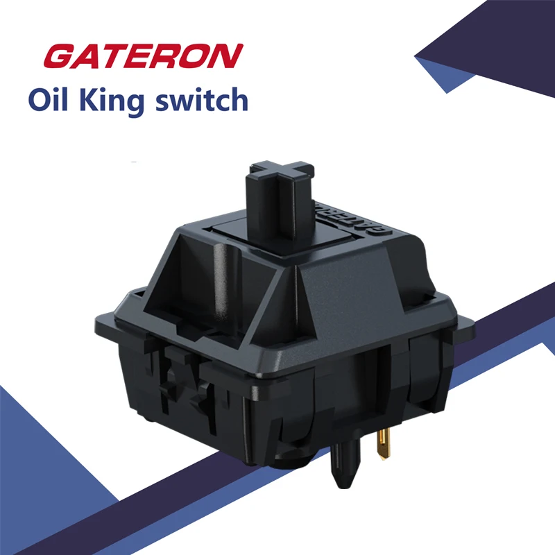 Новый масляный переключатель gateron самосмазка линейная ручка 55gf механический
