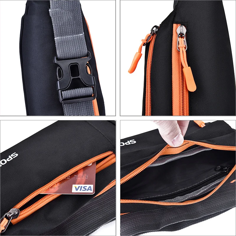 

Waterproof Waist Pack Women Sports Running Waist Bag For Men Mobile Phone Holder Belt Bag Gym Fitness Travel Pouch Chest Bags