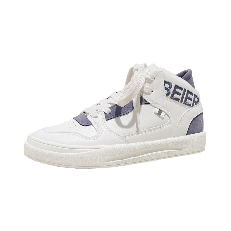 

High Top Plus Velvet Canvas Shoes Women 2020 Autumn and Winter Double Cotton White shoes women Korean version Shoes women