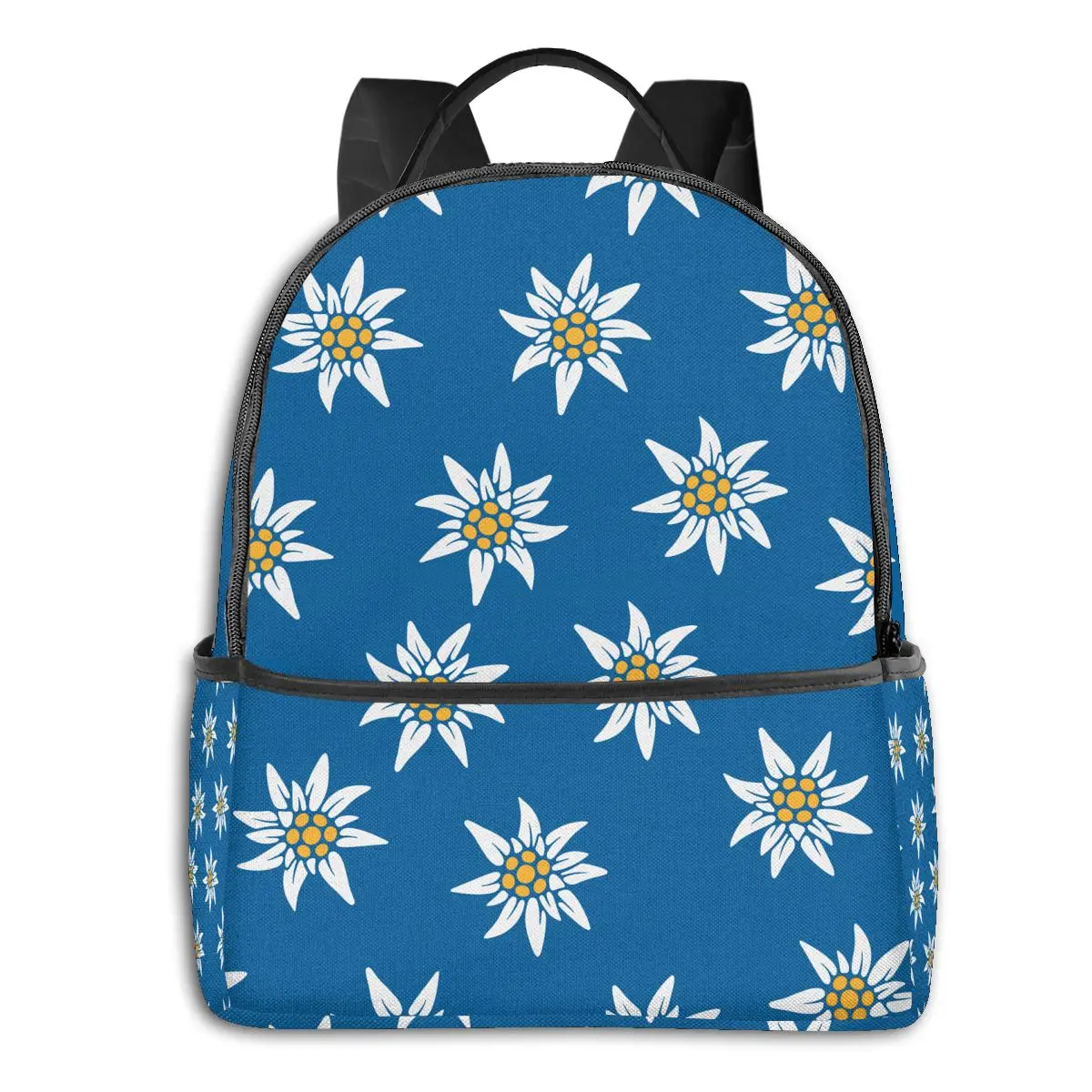 

Модная школьная сумка для колледжа Edelweiss, альпийские горы, повседневный рюкзак, сумка для книг для подростков, дорожная сумка через плечо