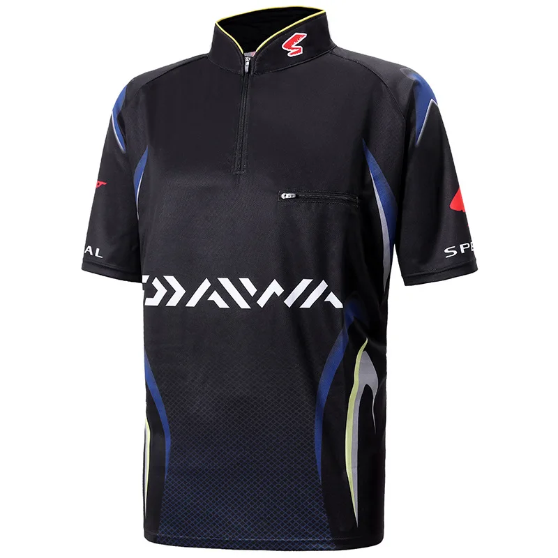 

2020 Man Outdoor Fishing Clothing Summer Short Sleeve Deep Sea Sunscreen Breathable Clothes Anti-uv Ultrathin Fishing Shirts