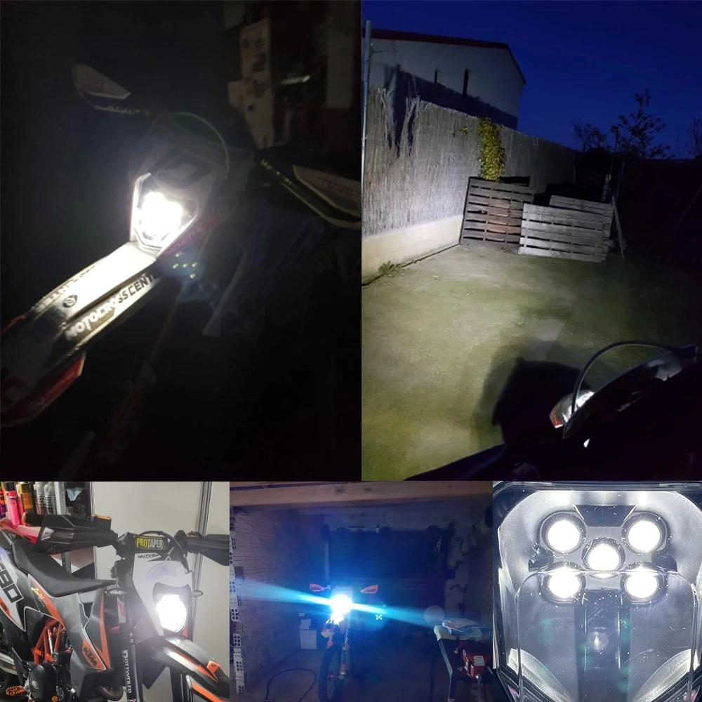 Новинка мотоциклетсветильник светодиодный налобный фонарь для KTM светильник EXC