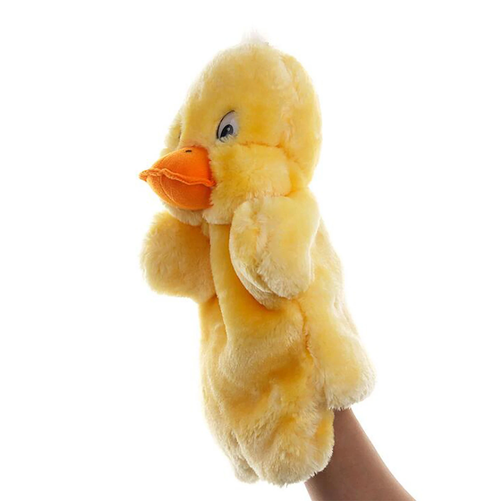 Желтая утка искусственные игрушки в виде животных|Куклы| |
