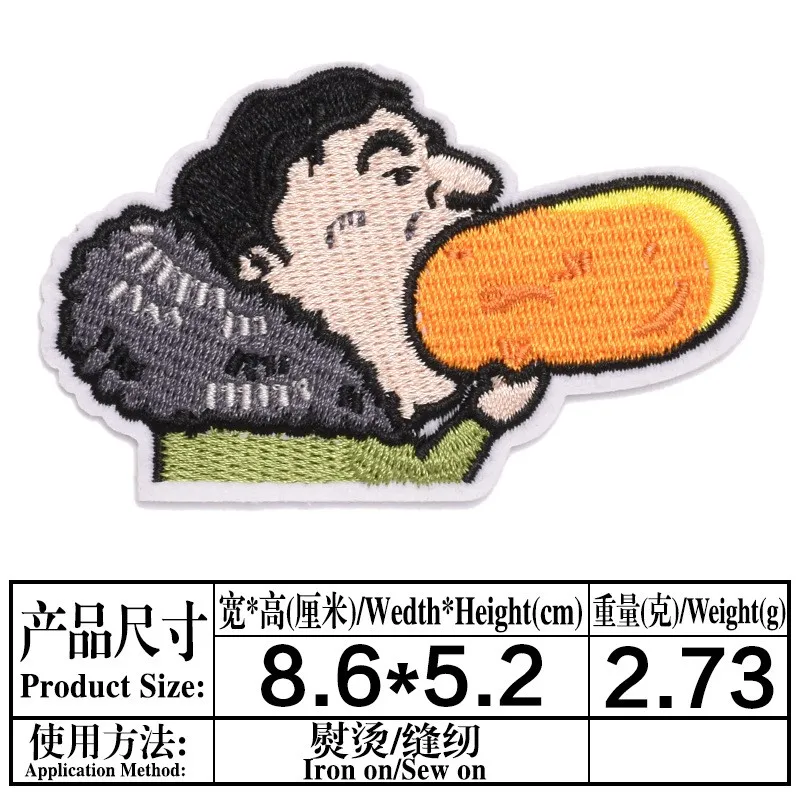 10 шт. оптовая продажа смешанные забавные нашивки с изображением еды хот-дога