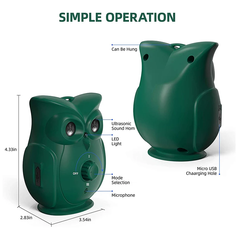 

Ultrasonic Bark Stopper Automatic Ultrasonic Dog Barking Deterrent Control Device Suitable for Small Medium Large Dog QJS Shop