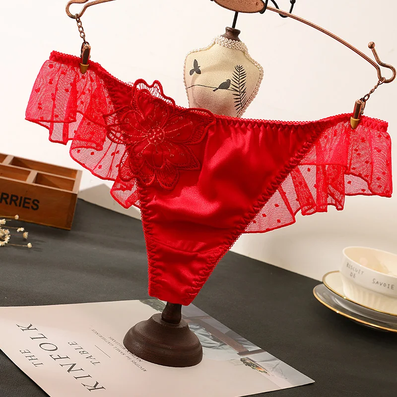 Интимные сексуальные женские трусики стринги кружевные брифы дышащее женское