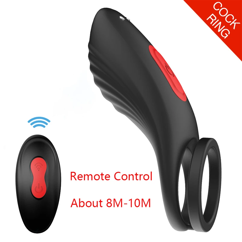 Мужское кольцо на член Coco-RCT вибрирующий пенис Стимуляция клитора задержка