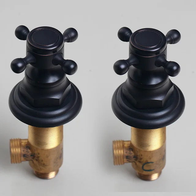 Ультратонкая насадка для душа KEMAIDI матовый черный настенный кран ванной комнаты