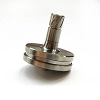 titanium alloy gyro high strength low resistance creative metal toy gyro edc pocket tool adult decompression gyroscope
