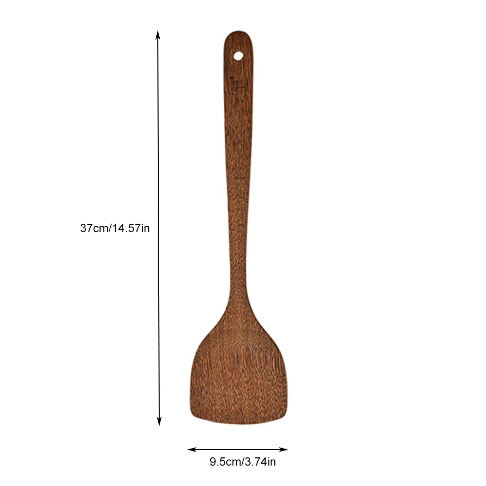 

5 Types Optional Thai Style Wooden Turner Spatula Rice Spoon Big Soup Scoop For Cooking Wood Kitchen Cooking Utensils Supplies