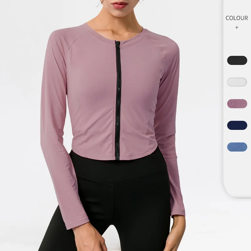 

Long Sleeve Yoga Shirts Sport Top Fitness Yoga Top Gym Top Sports Wear For Women Push Up Running Full Sleeve Clothes 02517