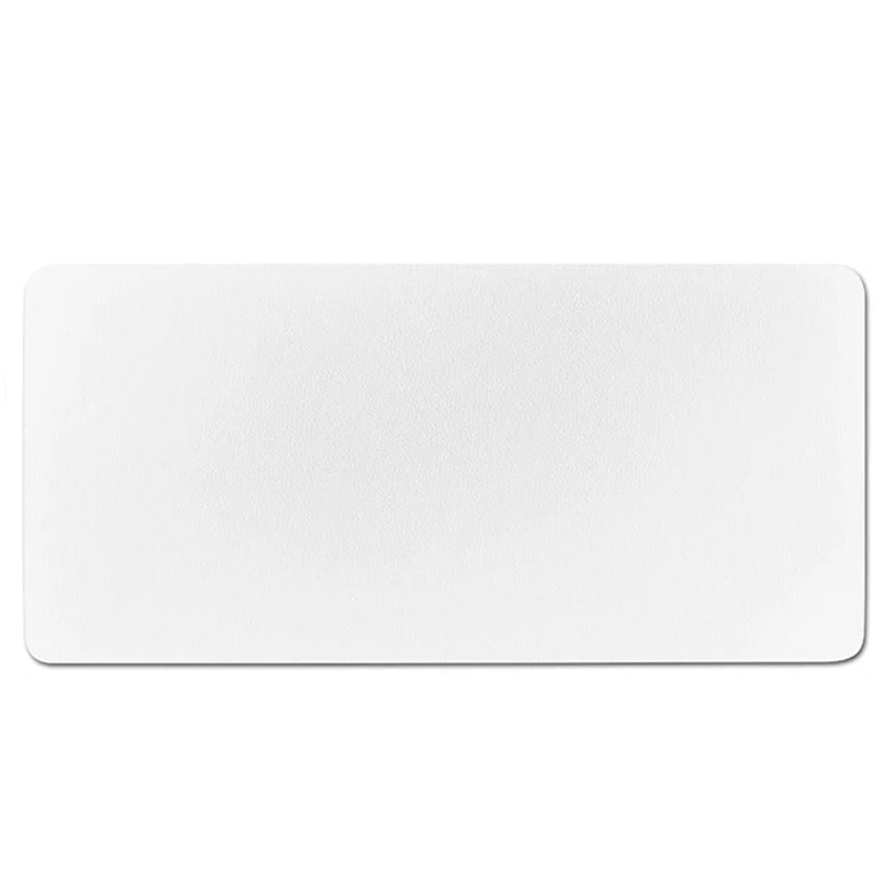 

Desktop Protection Pad 90X 45 cm Pu Leather Desk Pad Ink Absorbent Finishing Bag Comfortable Writing Surface White