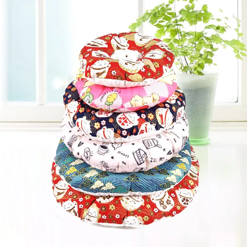 Мягкий тканевый ошейник Elisabeth circle cat антилизационный головной убор для собак | Дом